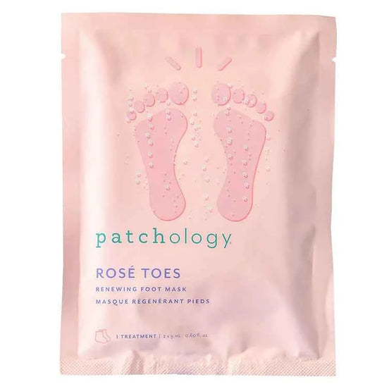 Serve Chilled Rosé Toes, Renewing & Protecting Foot Mask