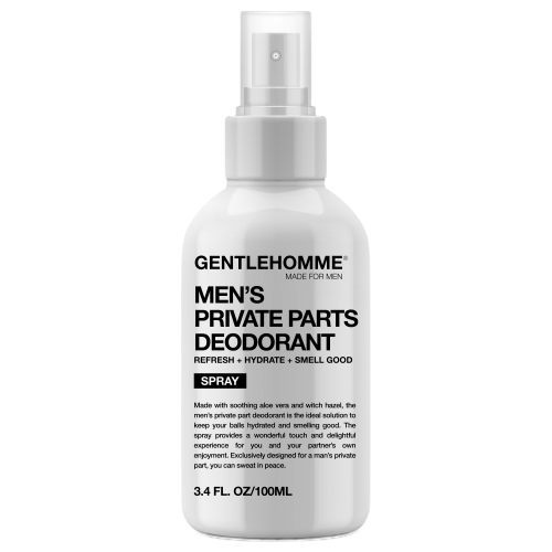 Kit de viaje de desodorante para partes íntimas masculinas