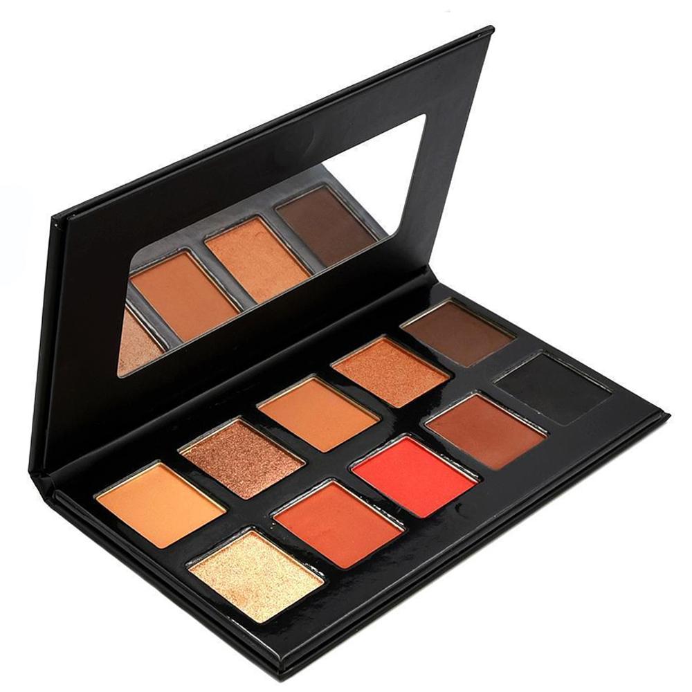 Colección de Sombras de Ojos Tentación de 10 Colores SN10
