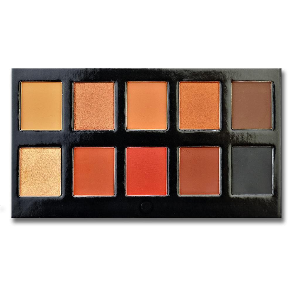 Colección de Sombras de Ojos Tentación de 10 Colores SN10