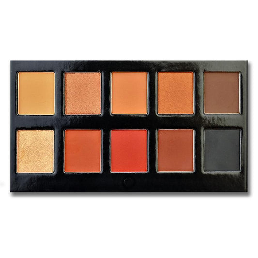 Colección de Sombras de Ojos Tentación de 10 Colores SN10