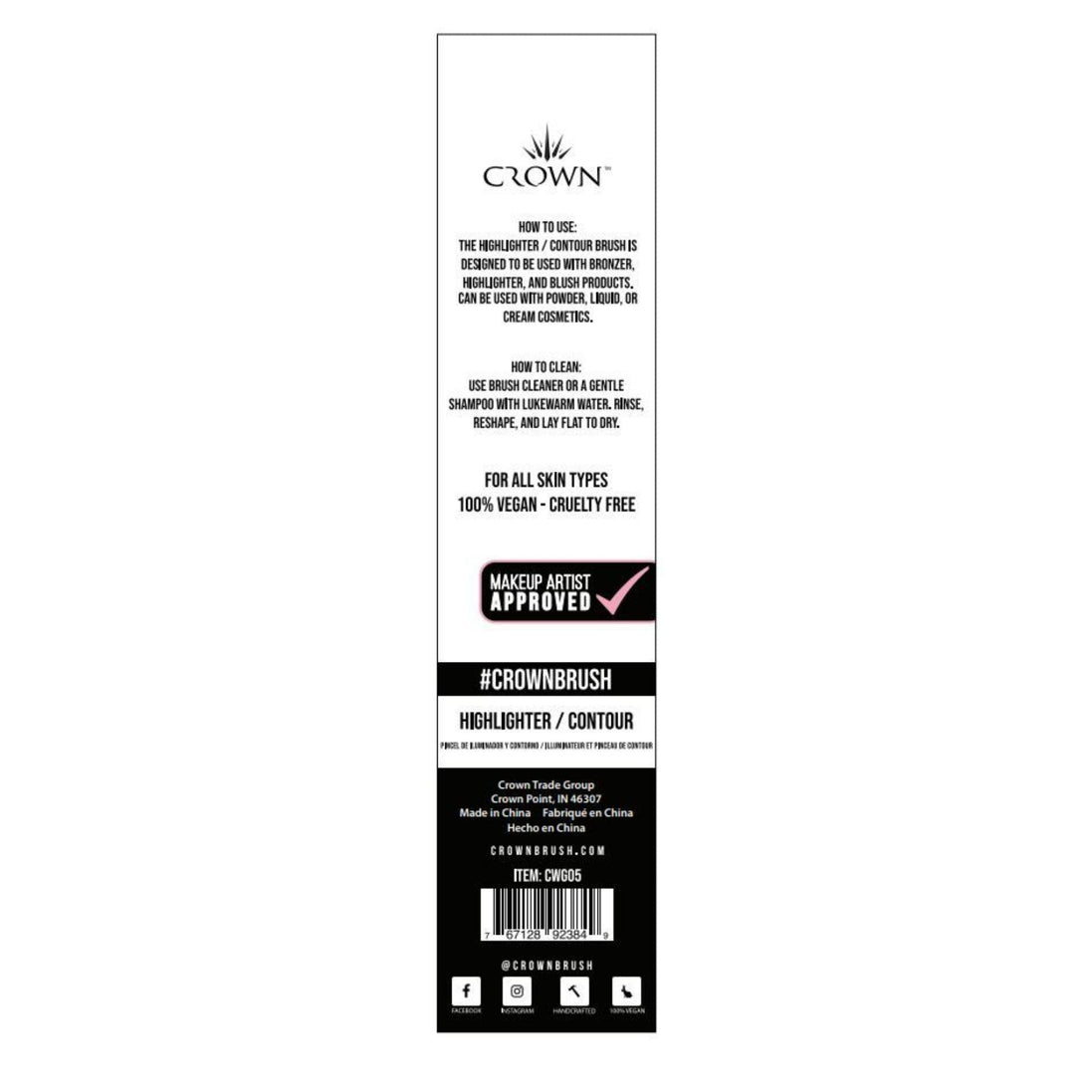 CWG05 - Highlighter/Contour Brush