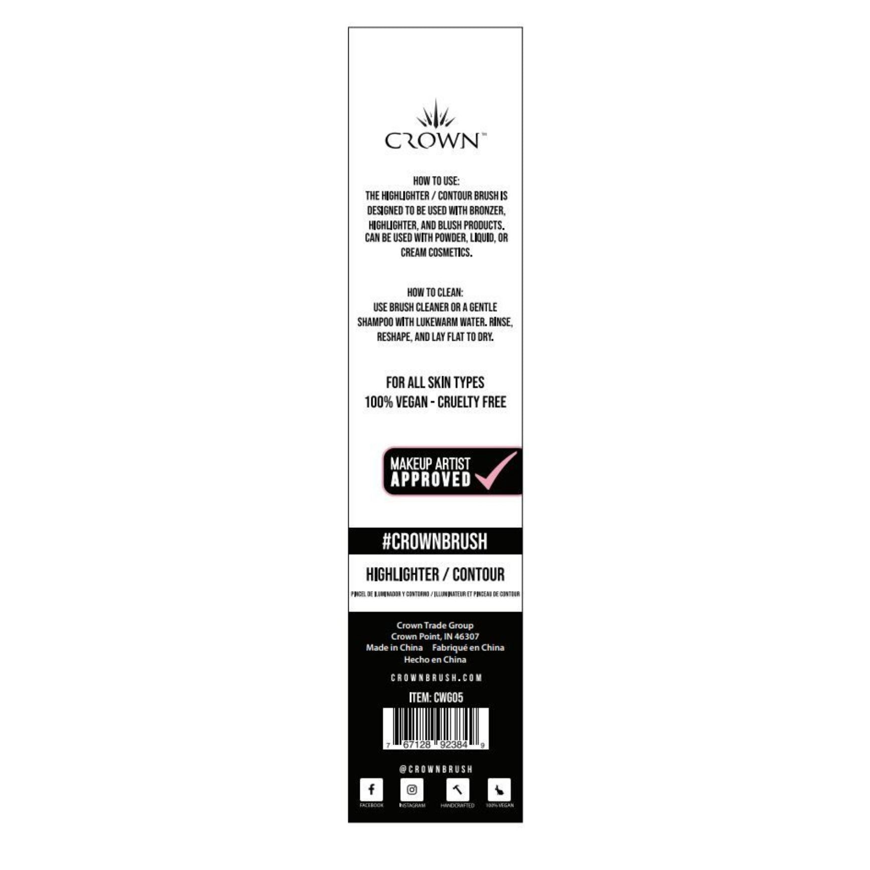 CWG05 - Highlighter/Contour Brush
