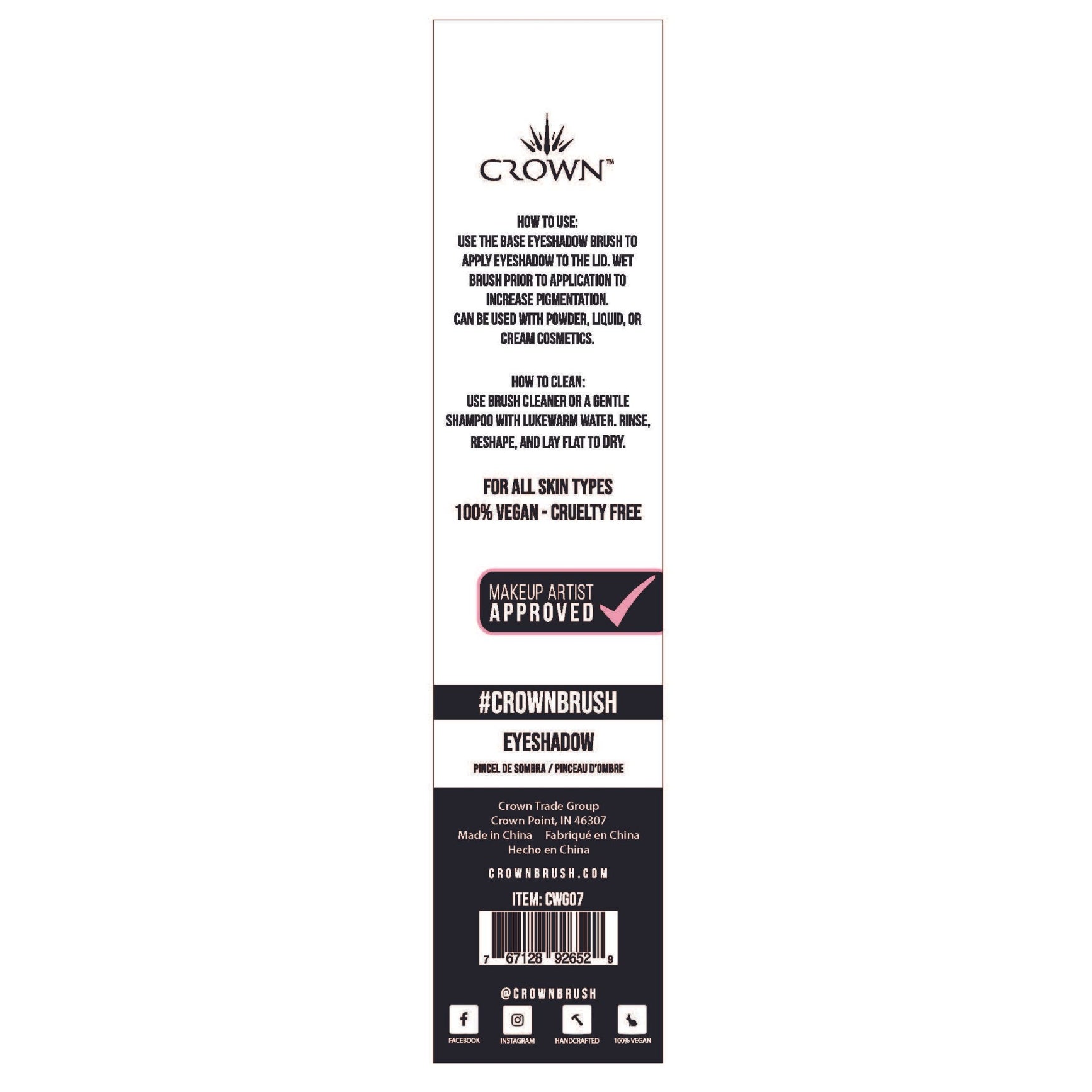 CWG07 - Eyeshadow Brush