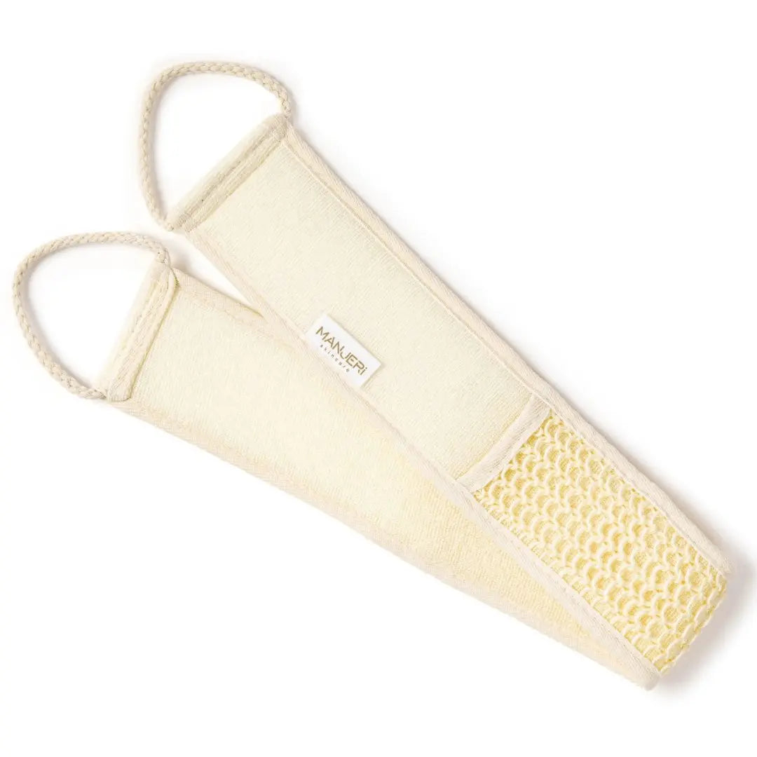 Cinturón exfoliante para la espalda