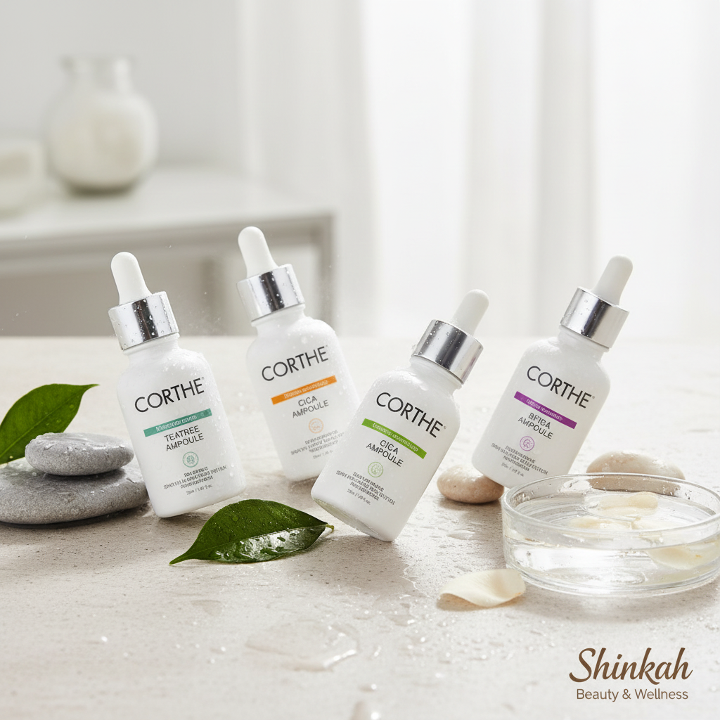 Corthe 4-Ampoule Bundle with Shinkah Watermark - Lifestyle