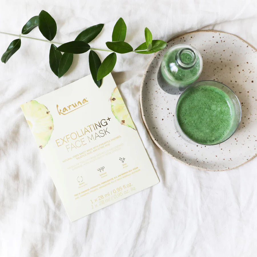 Mascarilla facial exfoliante Karuna+