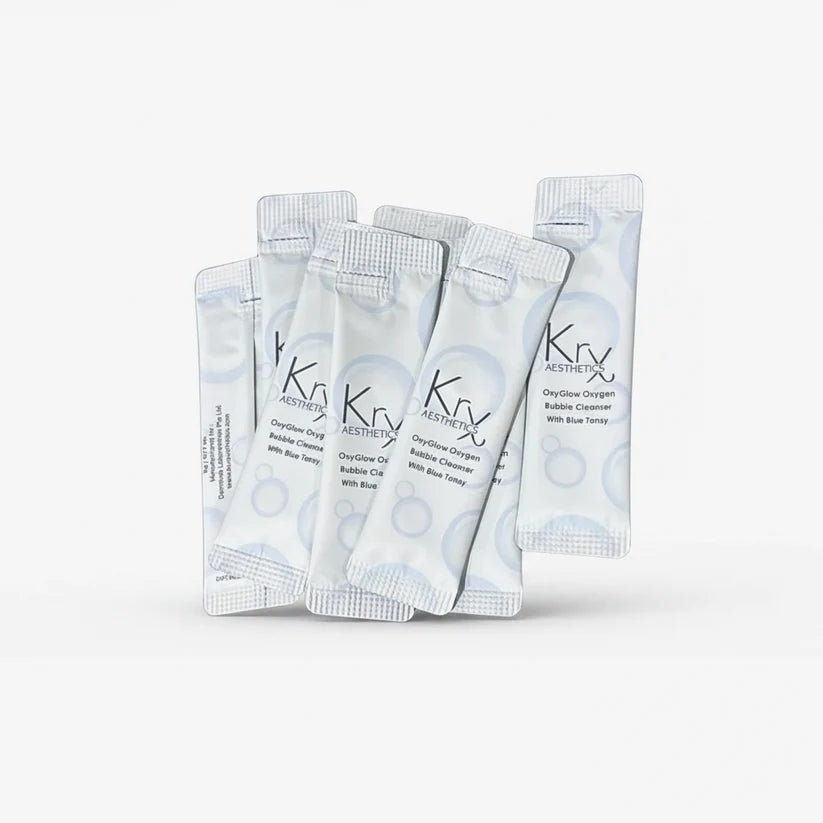 OxyGlow Blue Tansy Bubble Cleanser