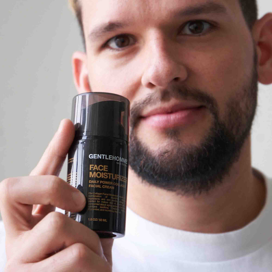 Hidratante facial de colágeno