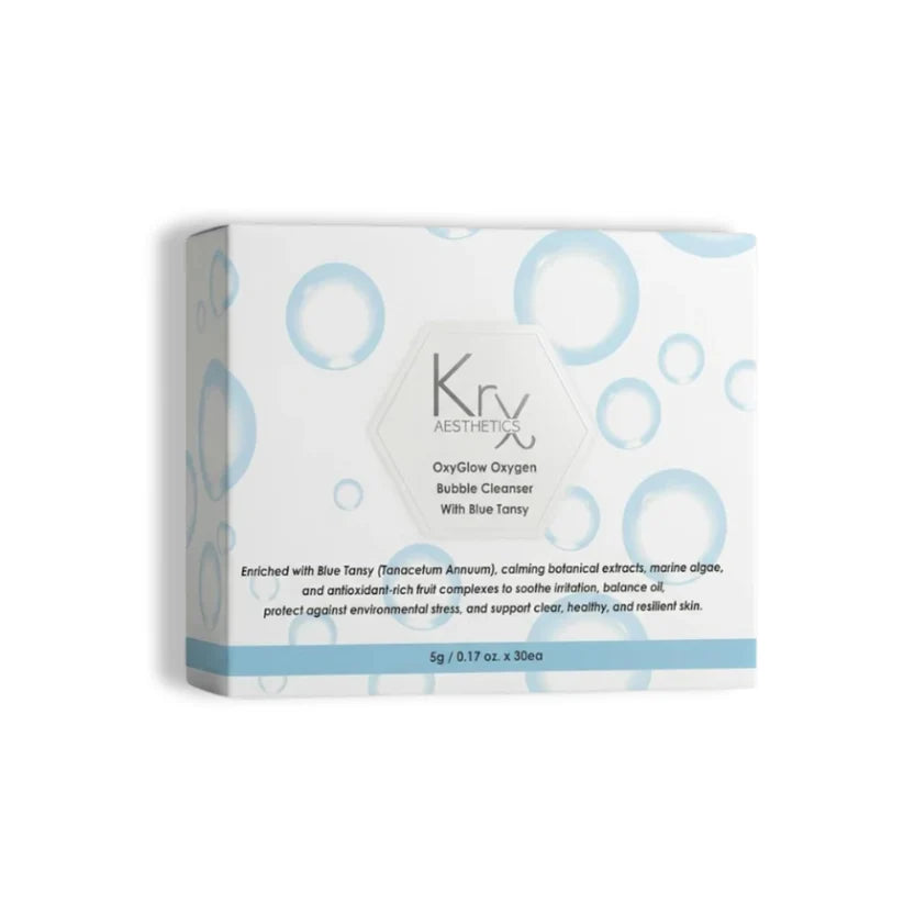 OxyGlow Blue Tansy Bubble Cleanser