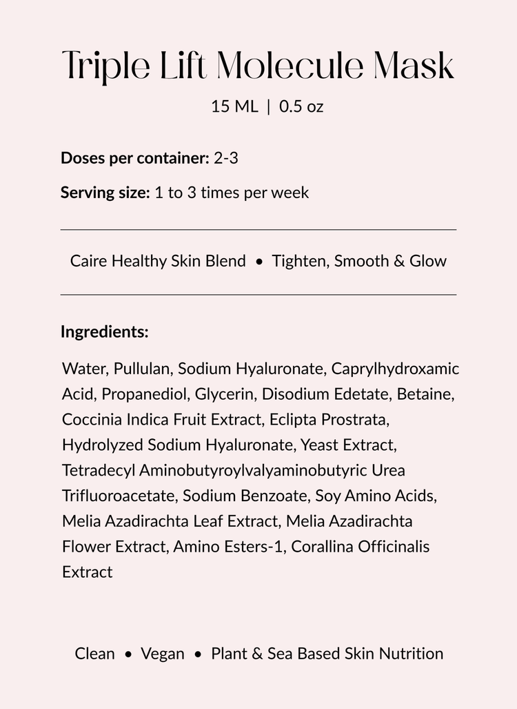 Triple Lift Molecule Mask