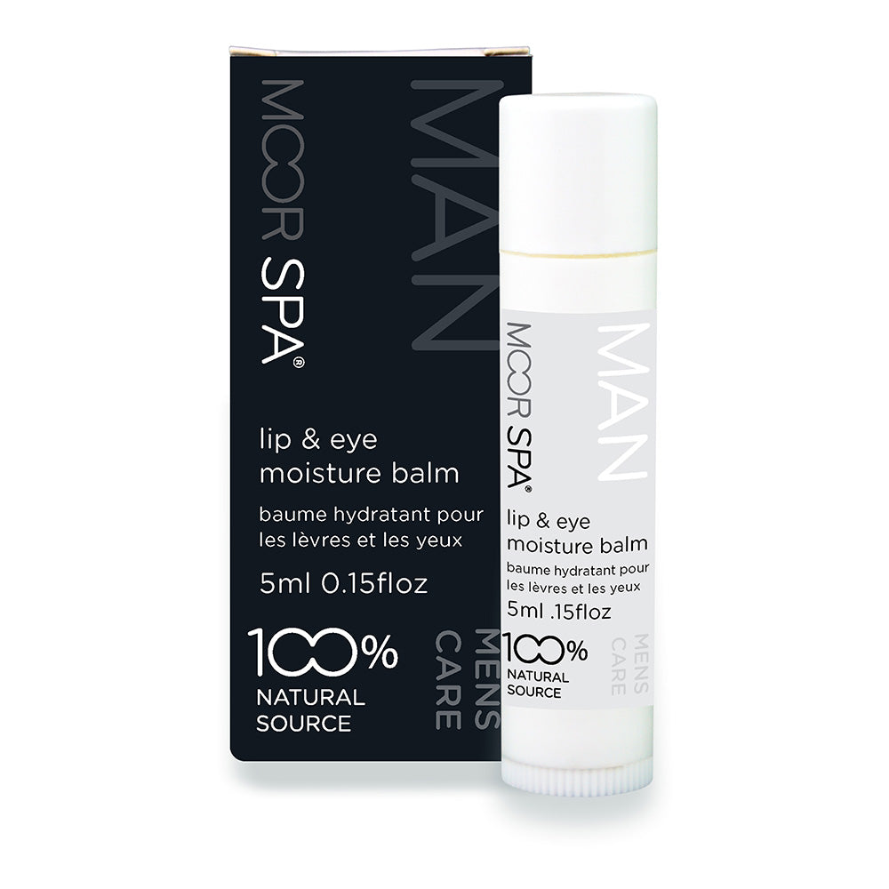 Bálsamo Hidratante para Labios y Ojos Moor Spa Man